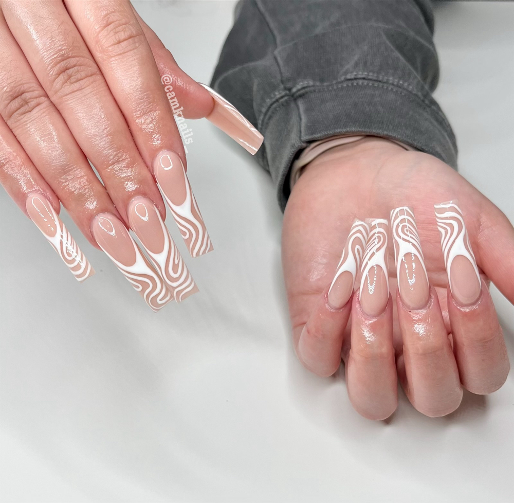 Abstract French Tip