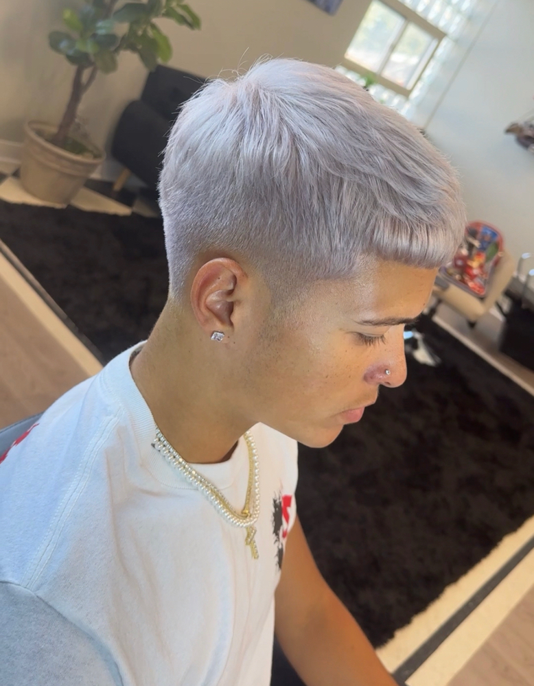 Color On Pixies/ Faded Hair
