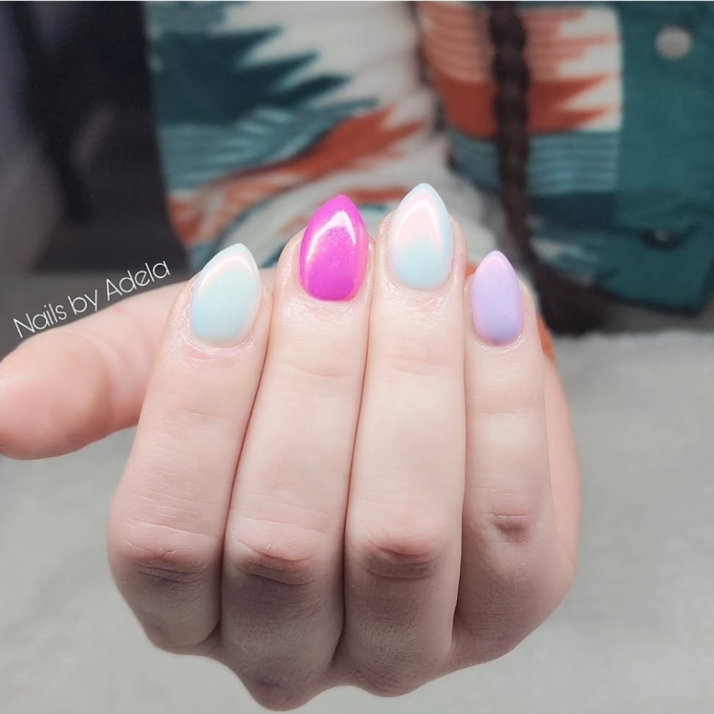 Small Gel Extensions Nails at Nails By Adela in Tooele, UT