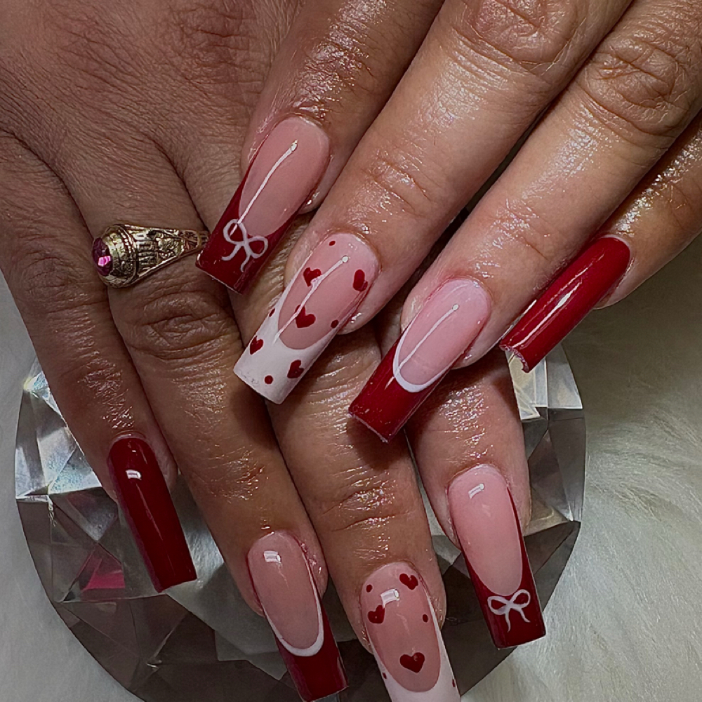 Gel X Long Length at luxurynails_byjenny in Shelby, NC
