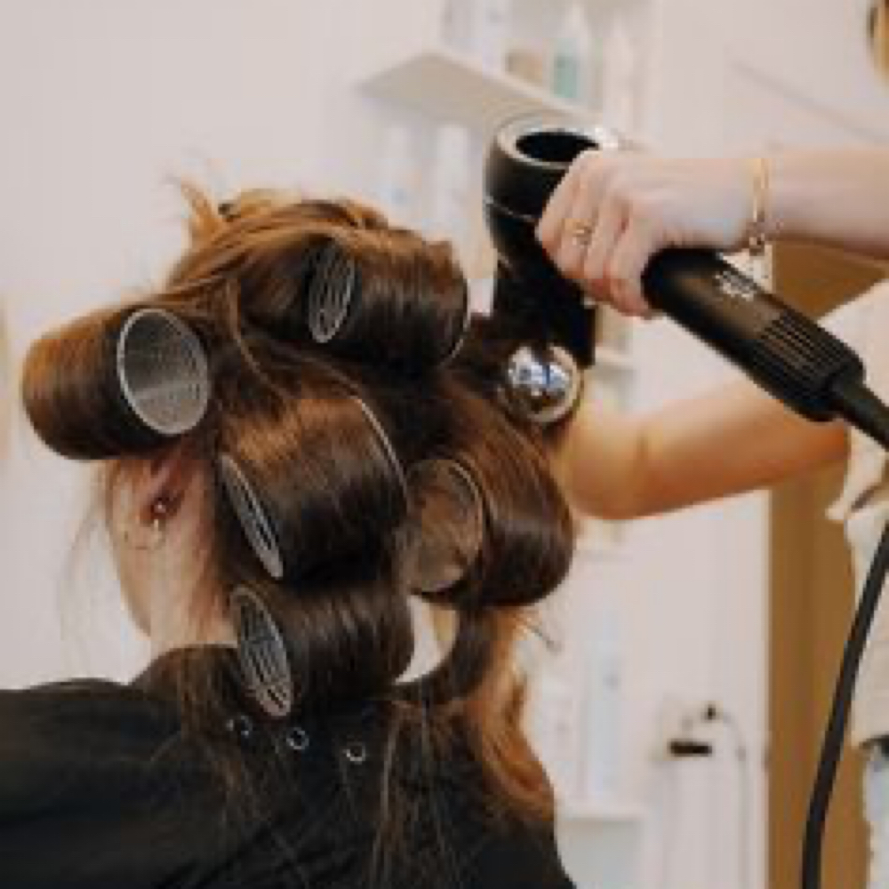 Blowout at Haley DeWees at Bella Roots Salon in Spring Hill, TN