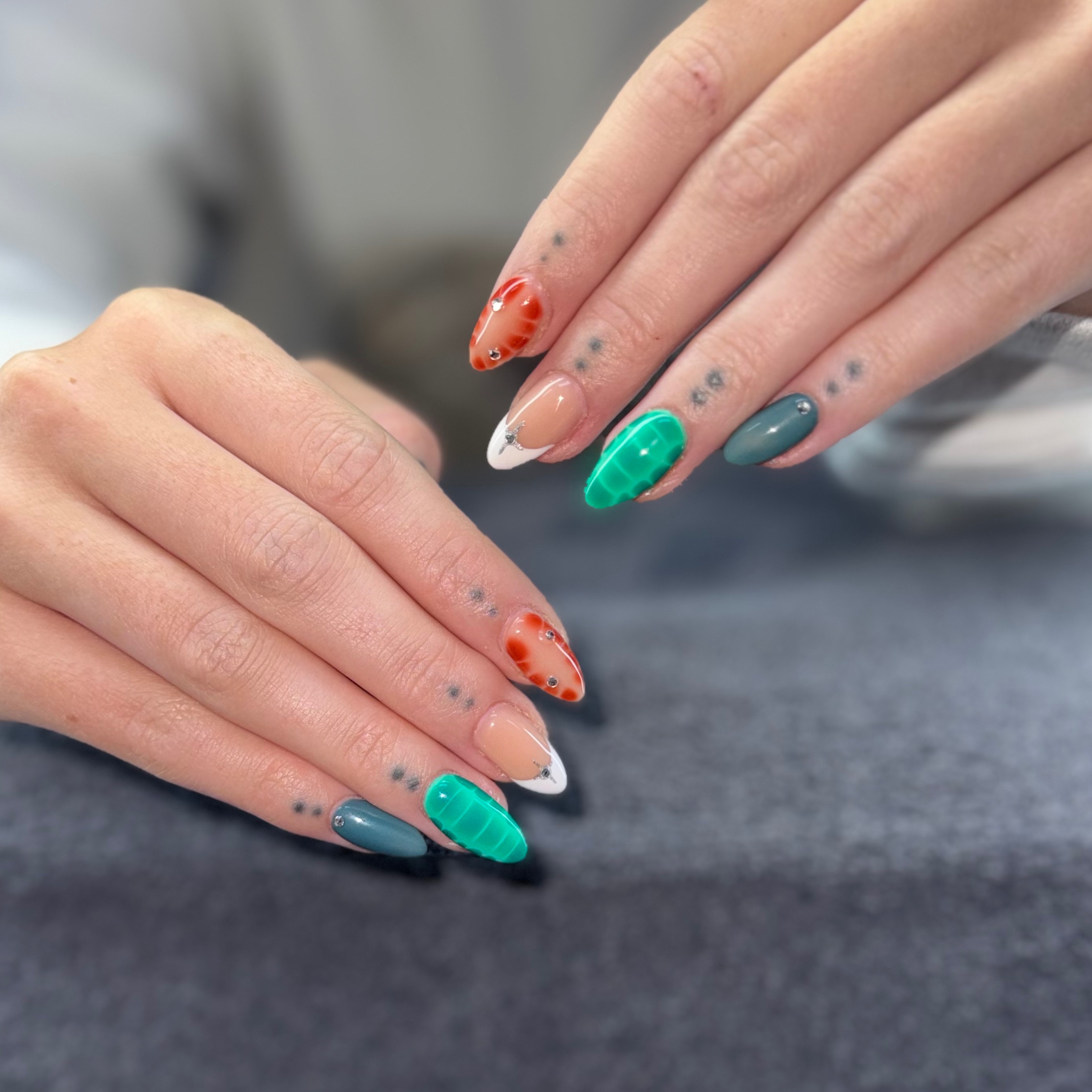 Acrylic Fill at The Nail Edit in Warren, OH