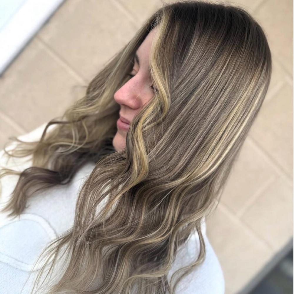 Partial Custom Blonding at Pin it Up Hair Studio in East Greenville, PA