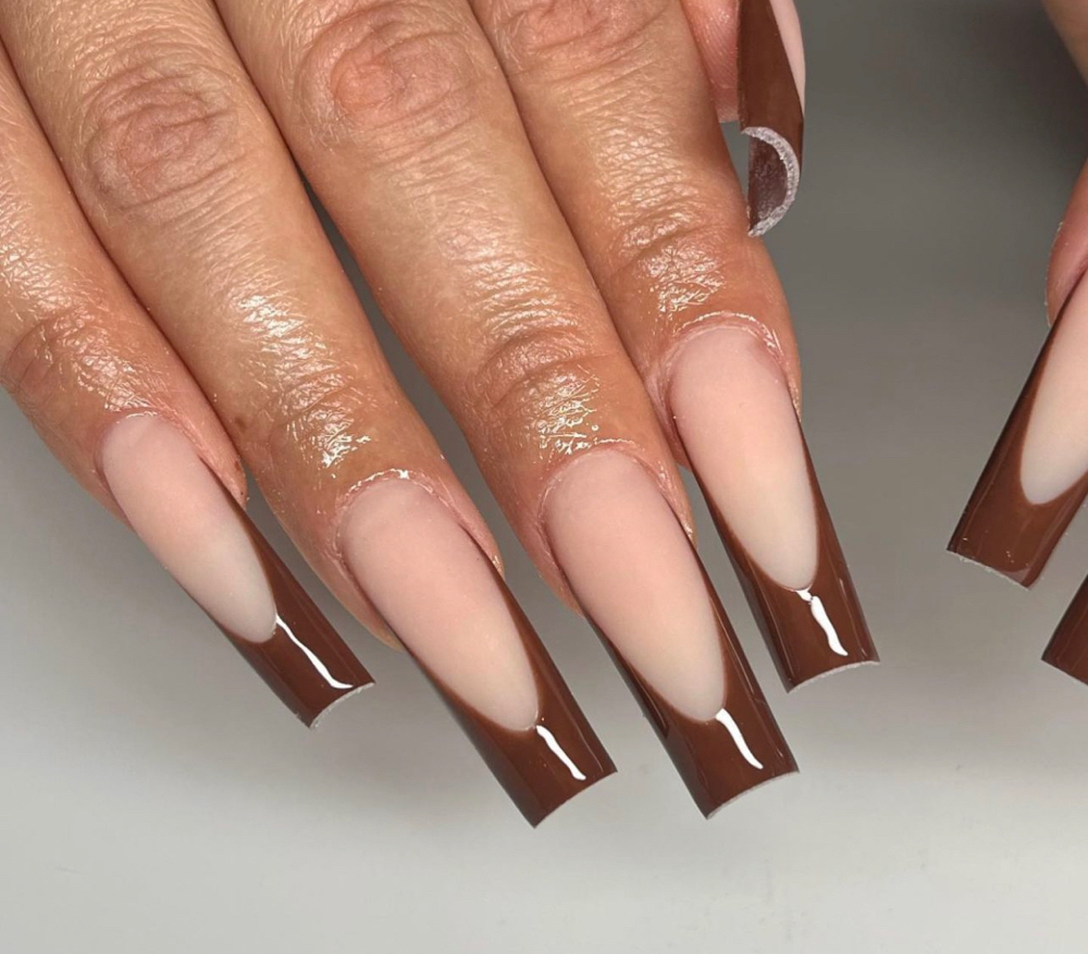 Meduim French Fullset💅🏾