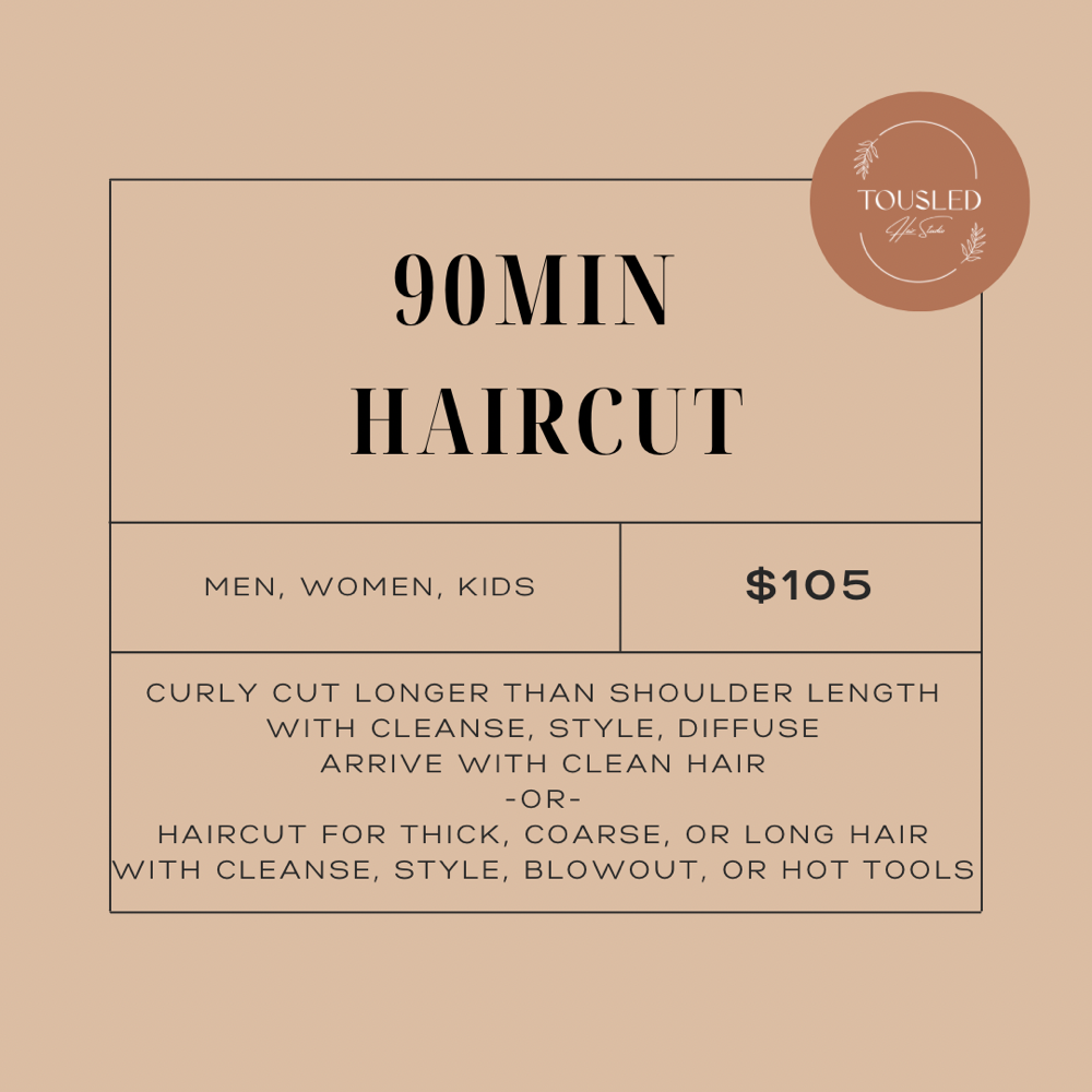 90min Haircut