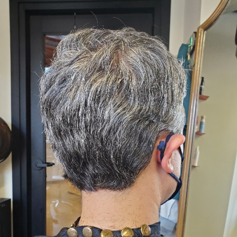 Short Cut W/ Elias Lin at FLUX Beauty Parlor in Brooklyn, NY