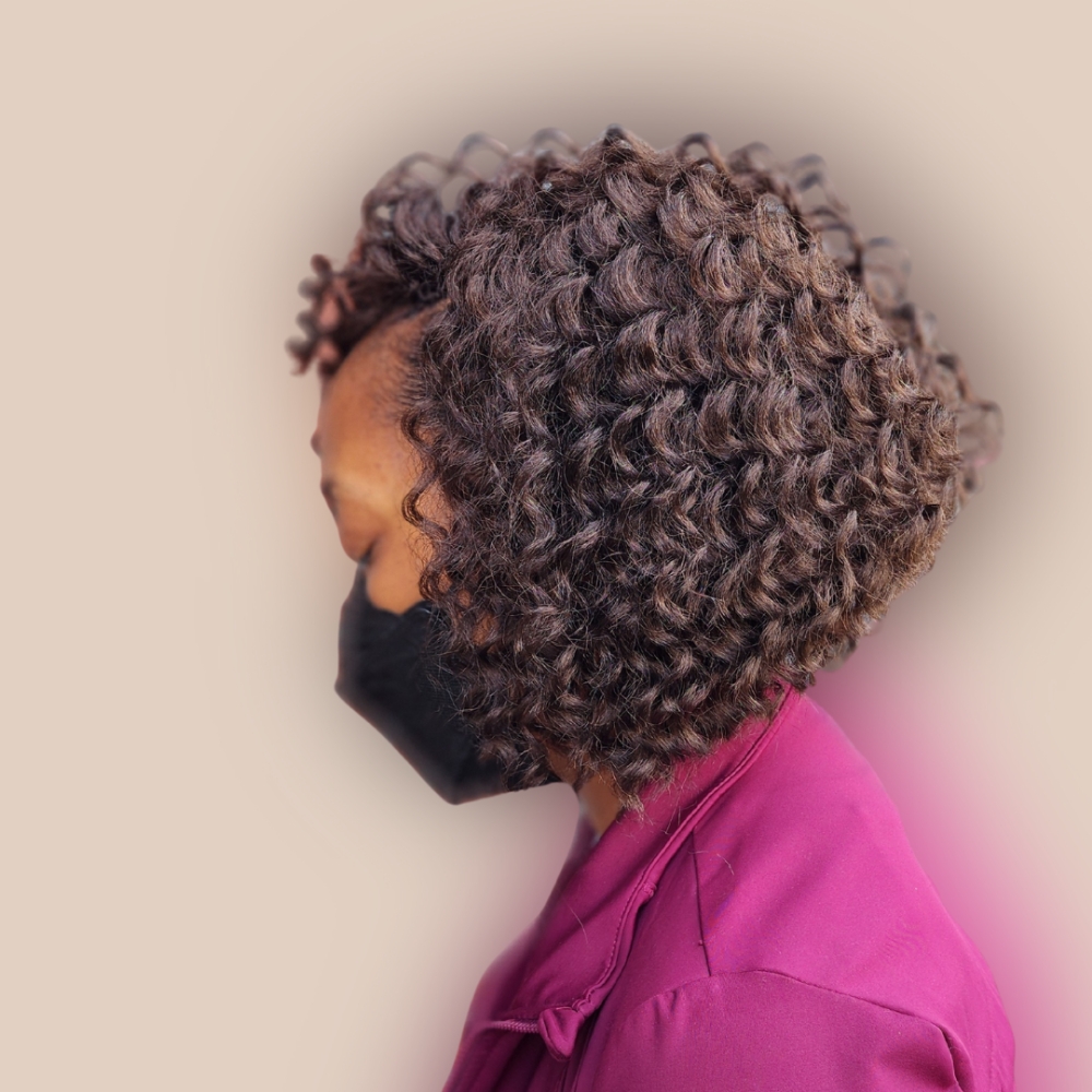 Full Crochet Weave Install at Touch of Heaven Artistry in Humble, TX