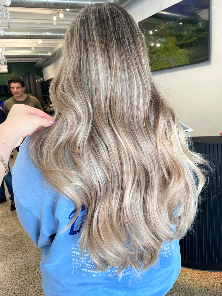 Full Head Blonding