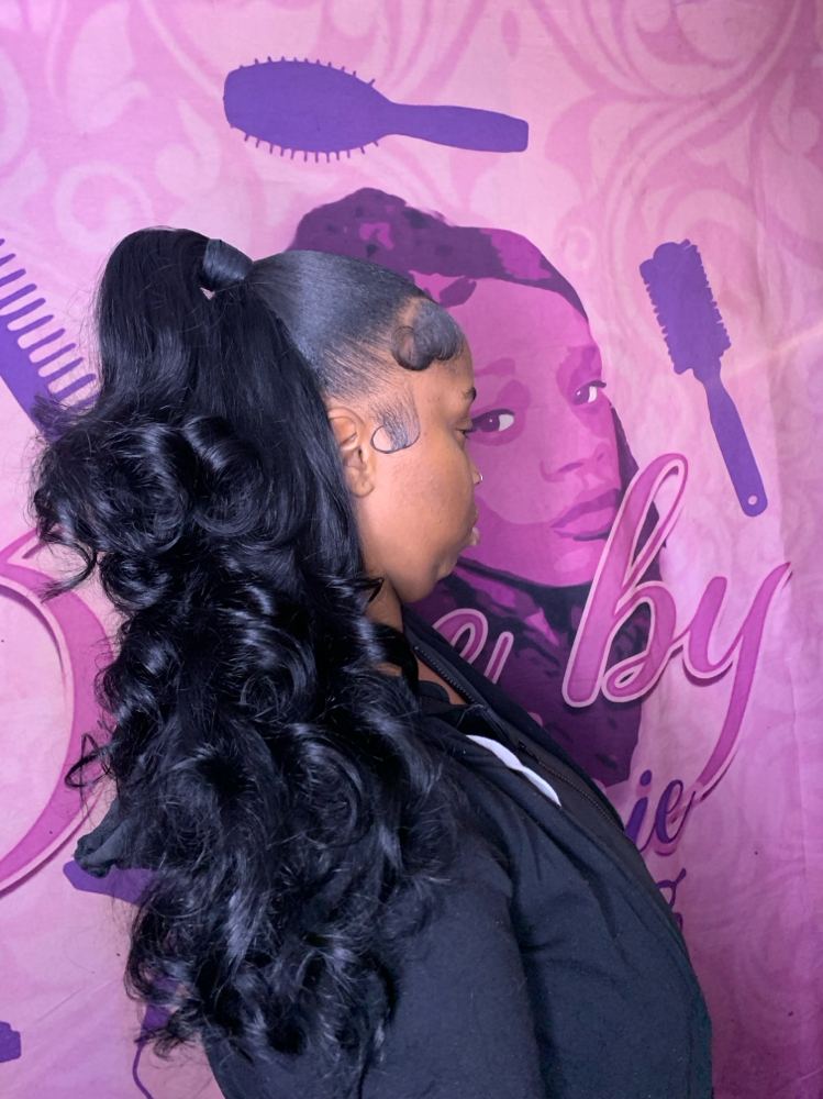 Classic Half Up Half Down QW