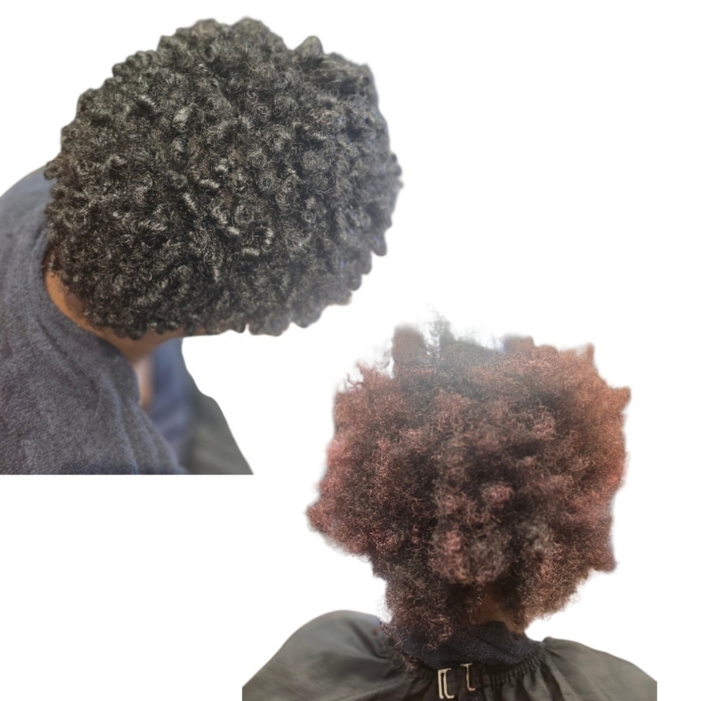 Cut & Style(Natural Hair) at Lovingyournaturalself in Bakersfield, CA
