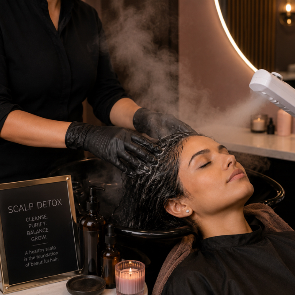 Scalp Detox at Arletti Hair Designs in Crofton, MD