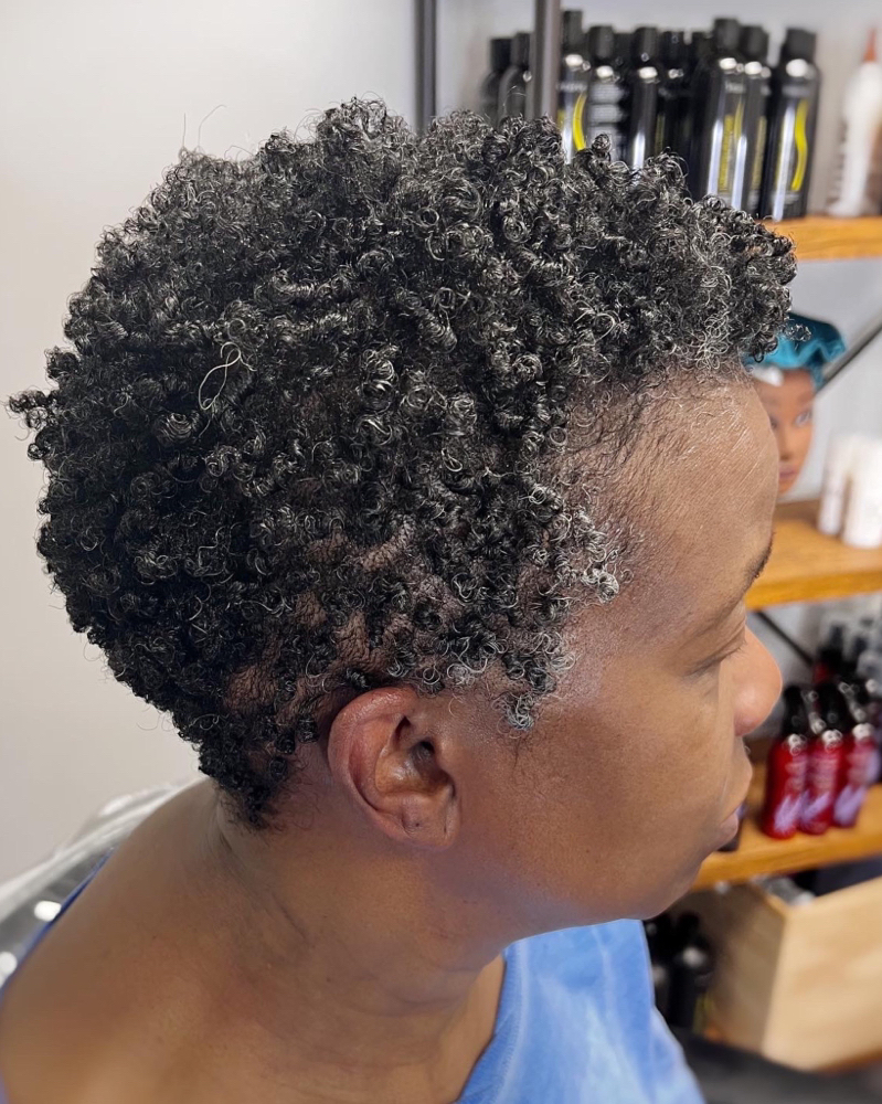 Coil out on (Tapered Cuts- Afros)