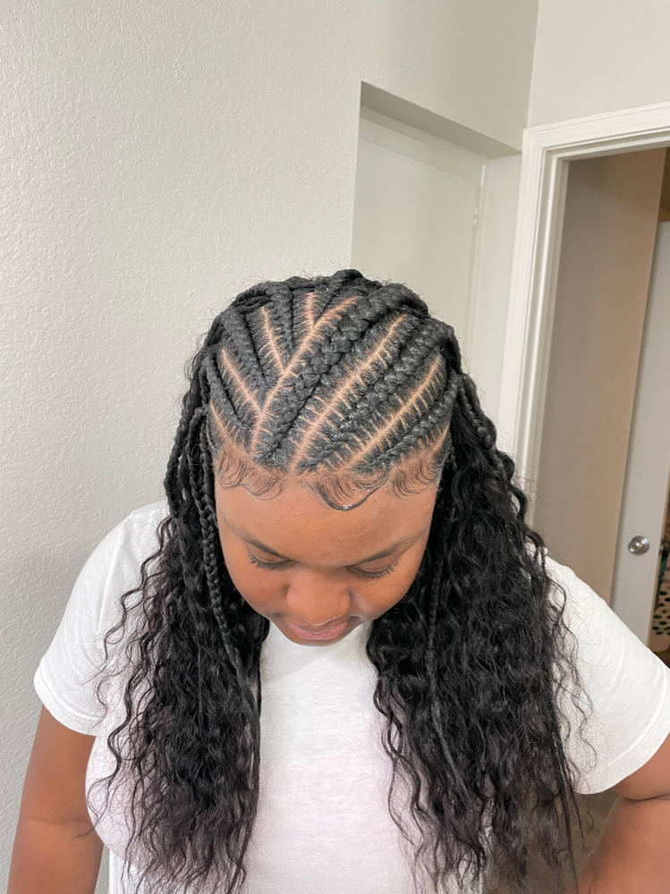 Weave Up/down/Stich Braids
