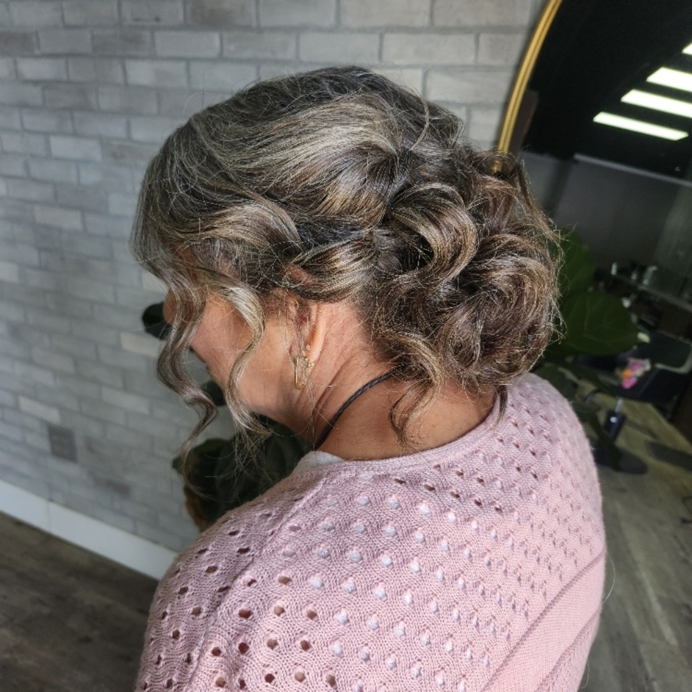 Updo at Heather Baker in Warren, OH