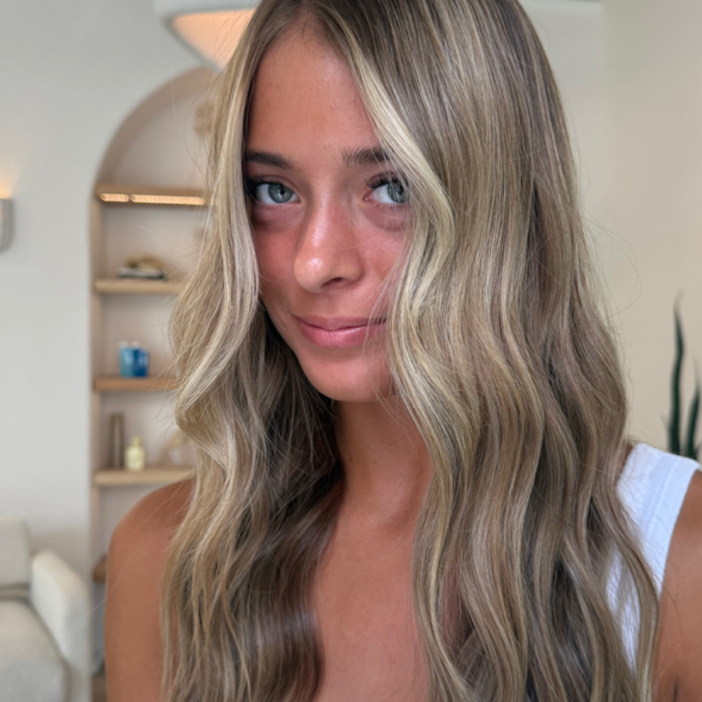 Mini Highlight/ Money Piece at Baylee’sHairHaus in Lafayette, IN