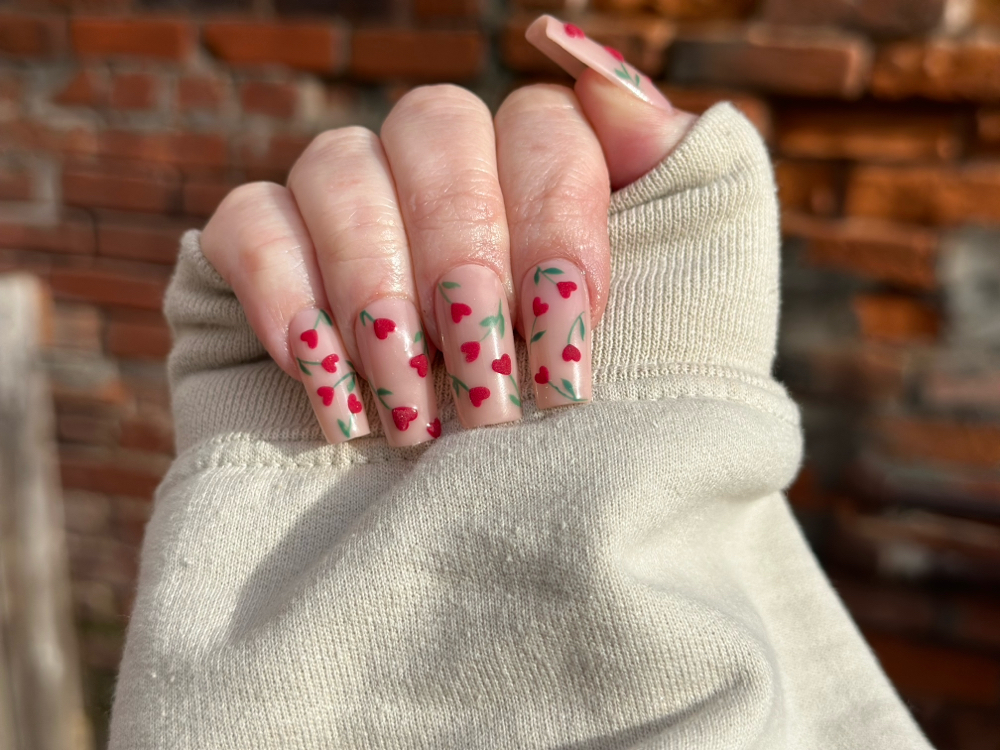 New Acrylic Set LONG at Ink & Beauty in Grants Pass, OR