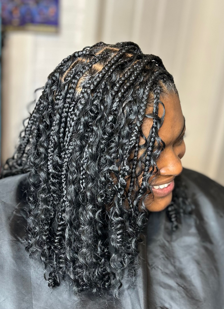 Knotless BoHo Bob