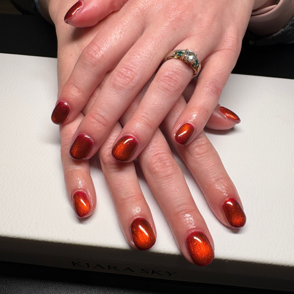 Nail Design-Cat Eye at WYO LifeStim Wellness Spa & Nail Bar in Laramie, WY