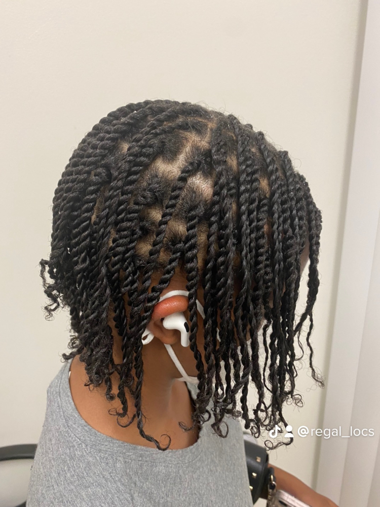 Two Strand Twists