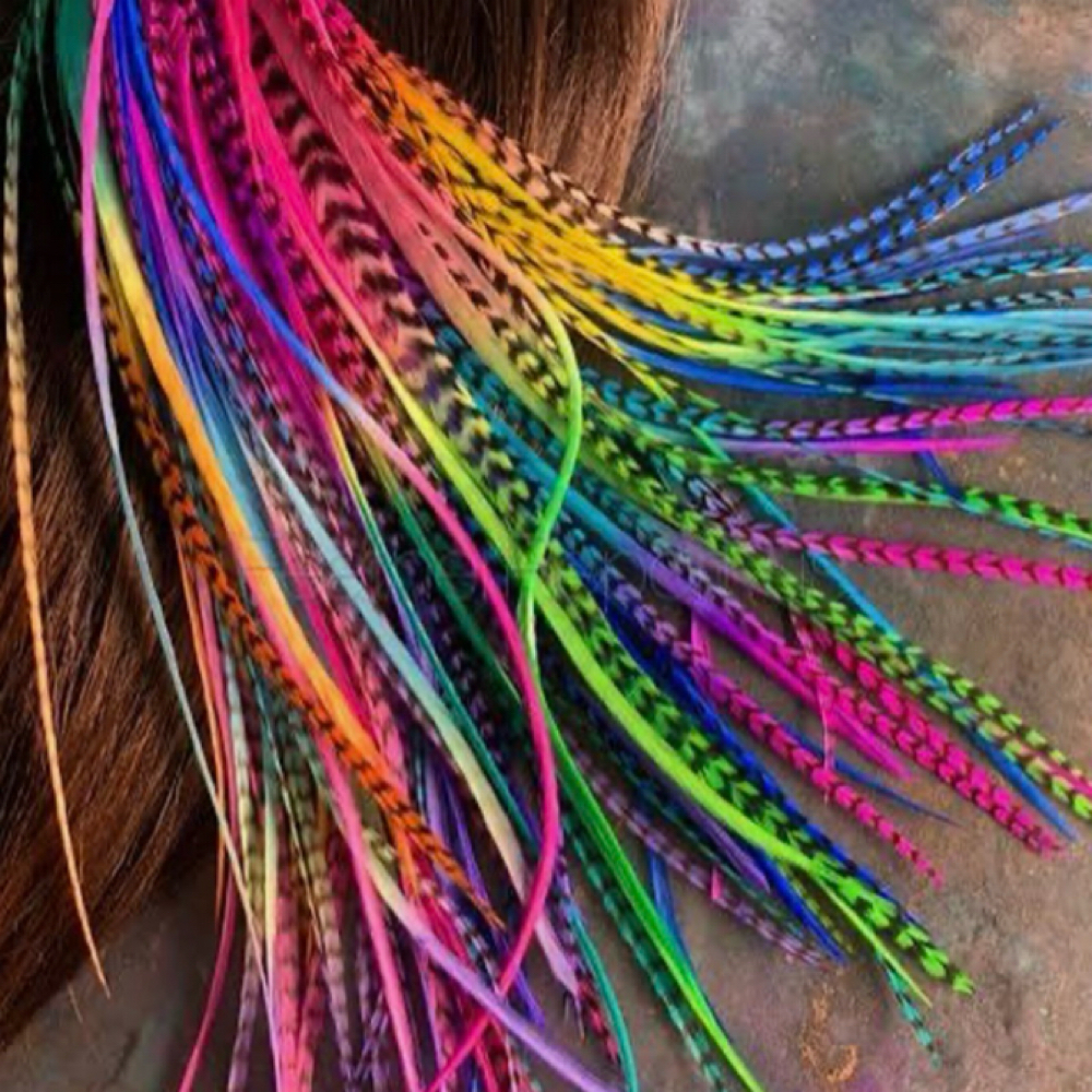 Tinsel/Feathers at Chemically Dependent Salon in Redmond, OR