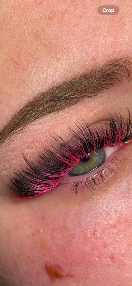 + Colored lashes