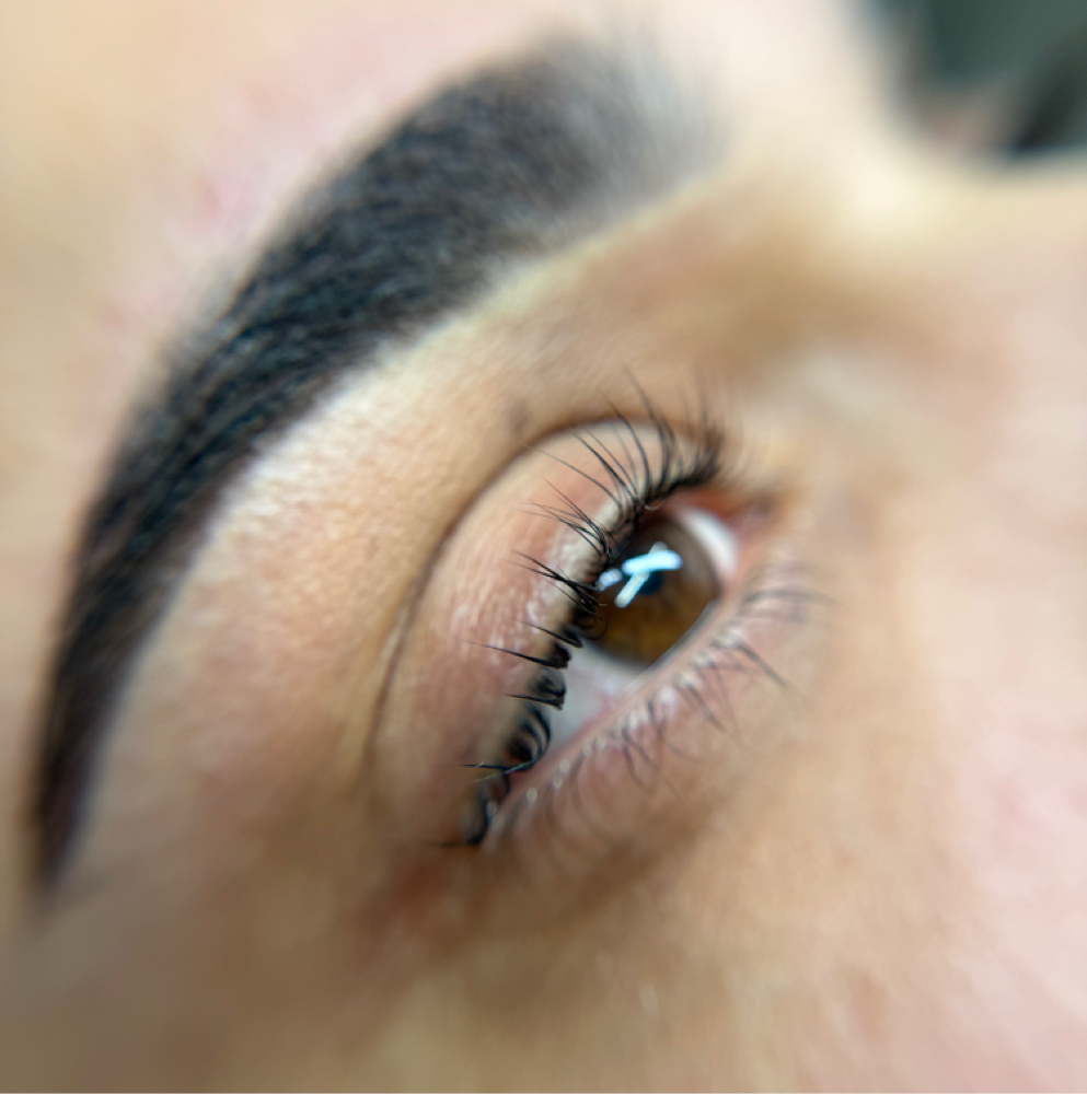 First time Henna brows at sofia dias in gloucester, MA