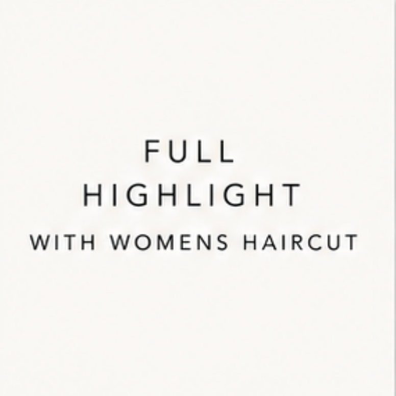 Full Highlight & Womens Haircut at Charity Jones in Canton, GA