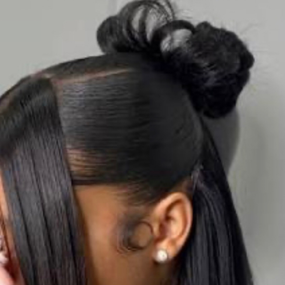 Quick Weave at HeavenLay'd Studio in Houston, TX