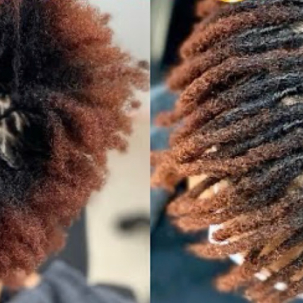 Instant loc’s at Loc’d -N in Fountain, CO