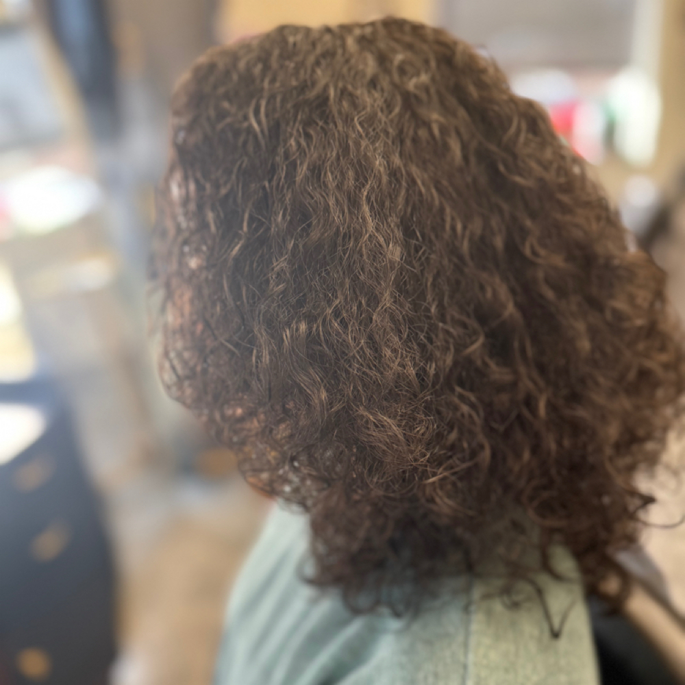 Curly Hair Cut