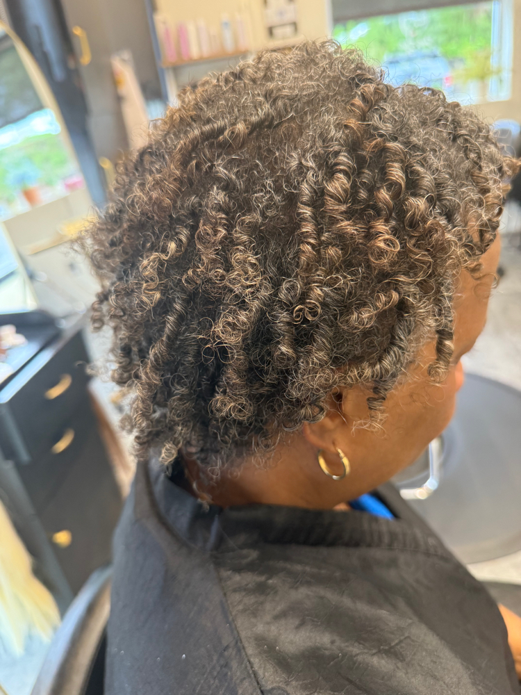 Curly Hair Cut