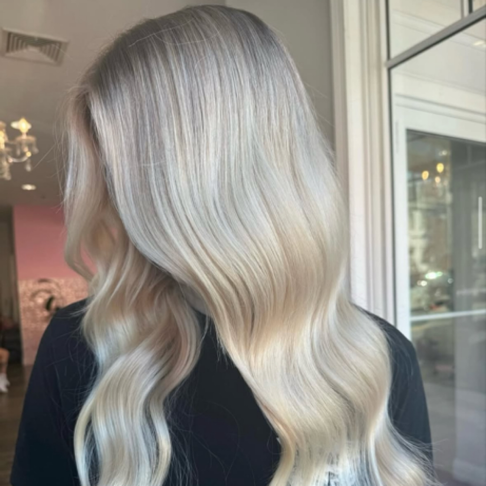 Full foil & blow dry (no cut)