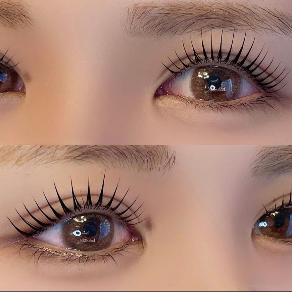 Lash lift + Tint at Love lash studio in Laguna Hills, CA