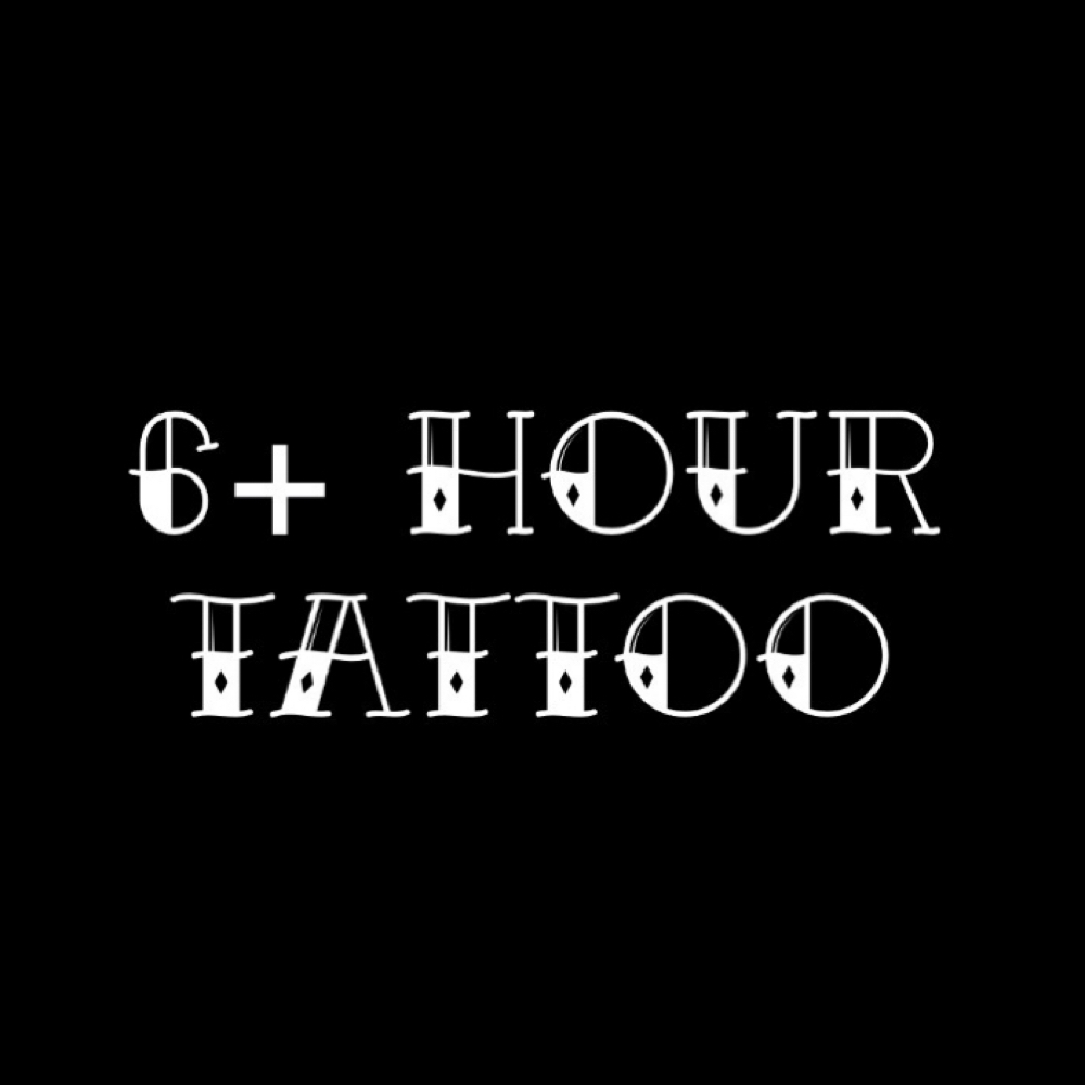 6+ HOUR TATTOO at Chelsy Jewel Tattoos in Hewitt, TX