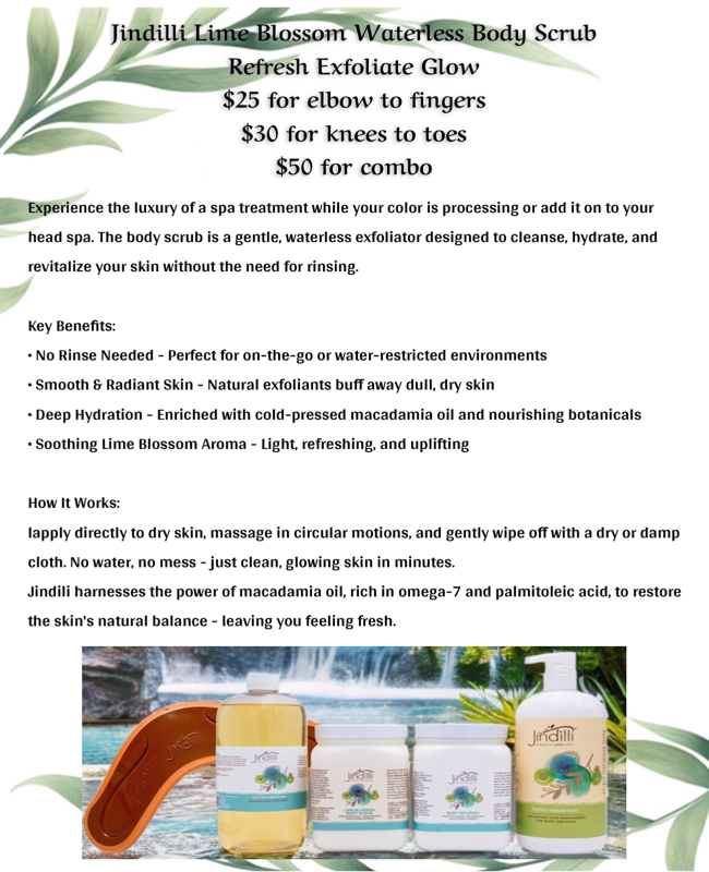 Add On Hand Exfolation & Massage