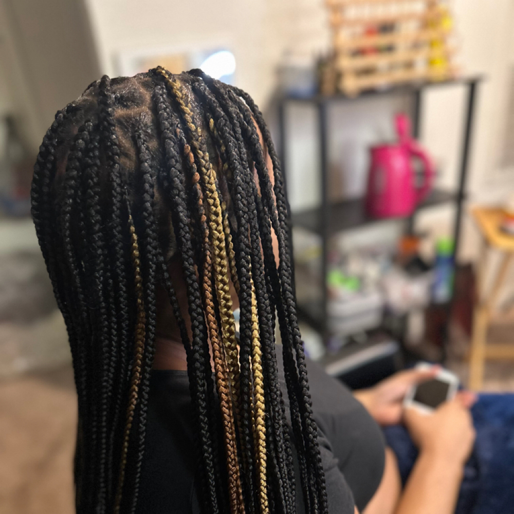 Medium Knotless at Braids By Nerissa in Houston, TX