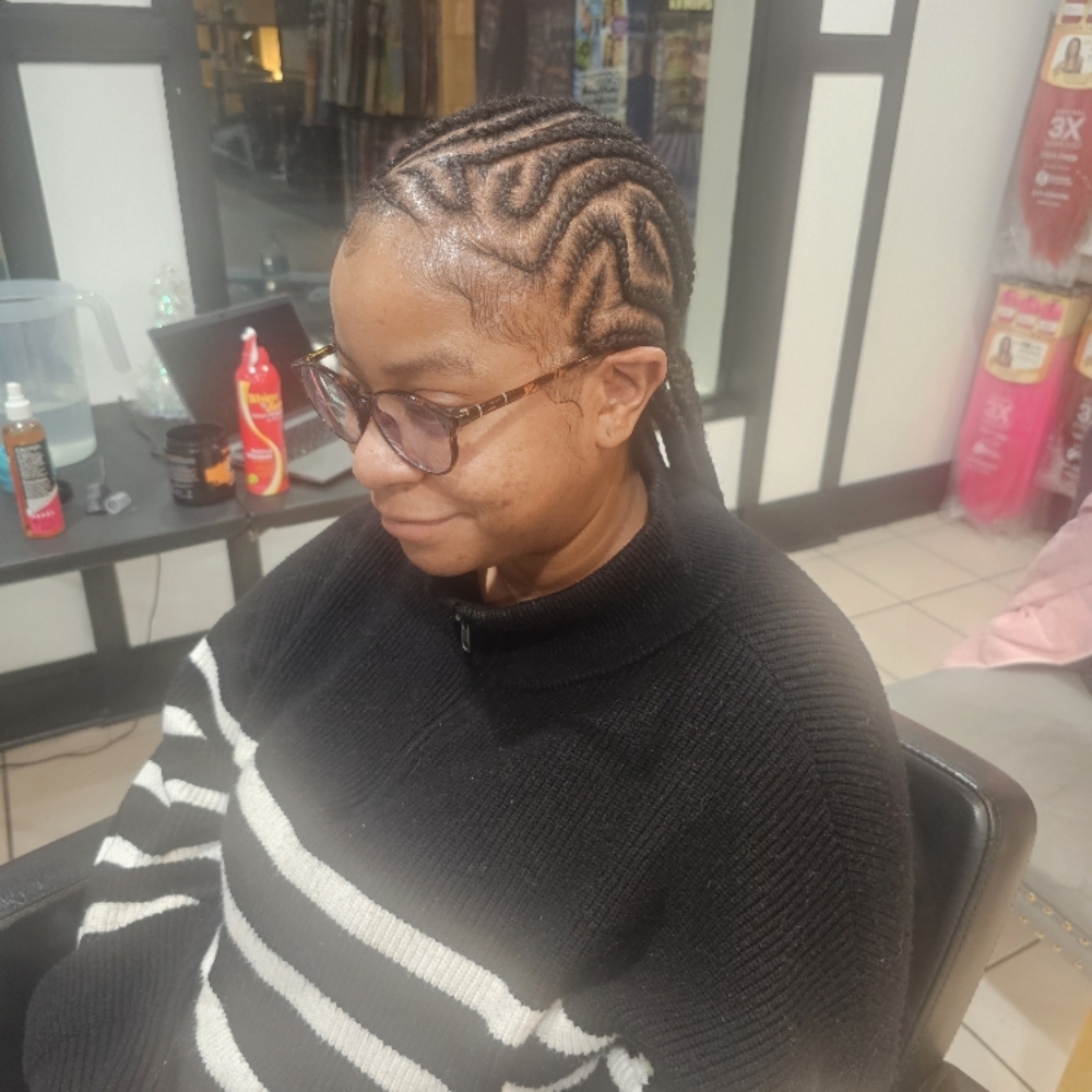 Design Cornrows at Mama Bear Beauty Hair Care in Abilene, TX