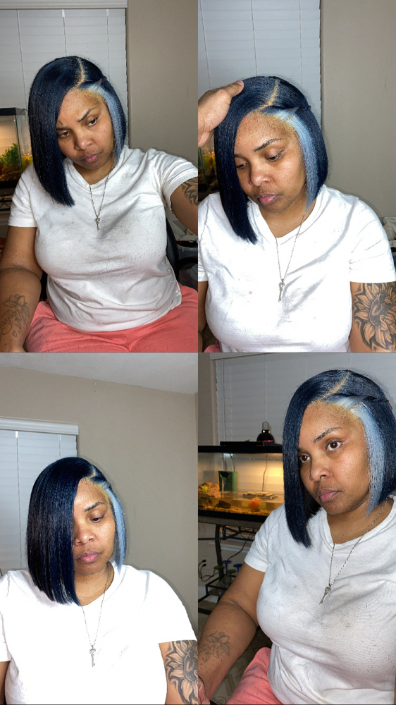 Frontal Quickweave 🖤 at Kaelen Curtis in Houston, TX