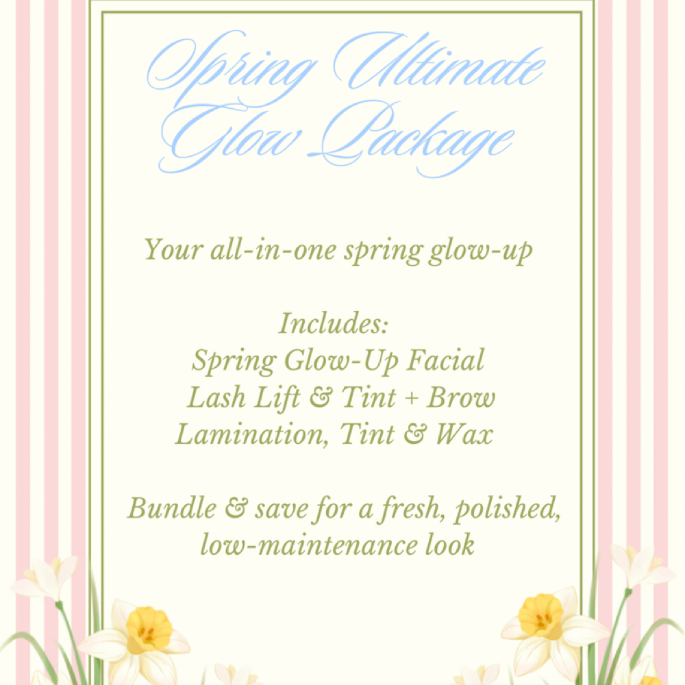 Spring Ultimate Glow Package at Carpe Diem Esthetics.LLC in King, NC