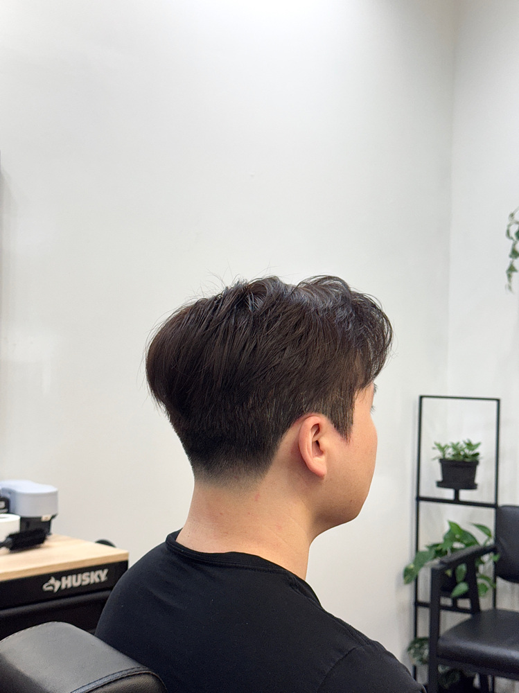 Haircut+down Perm