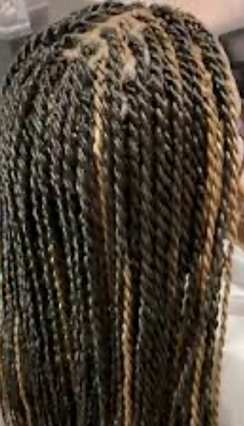 Senegalese Twists, (med)