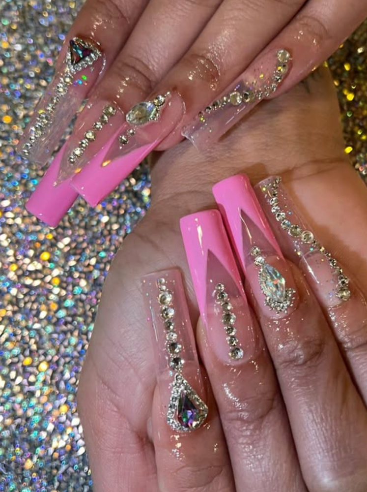Blinged Out (All 10 Nails)