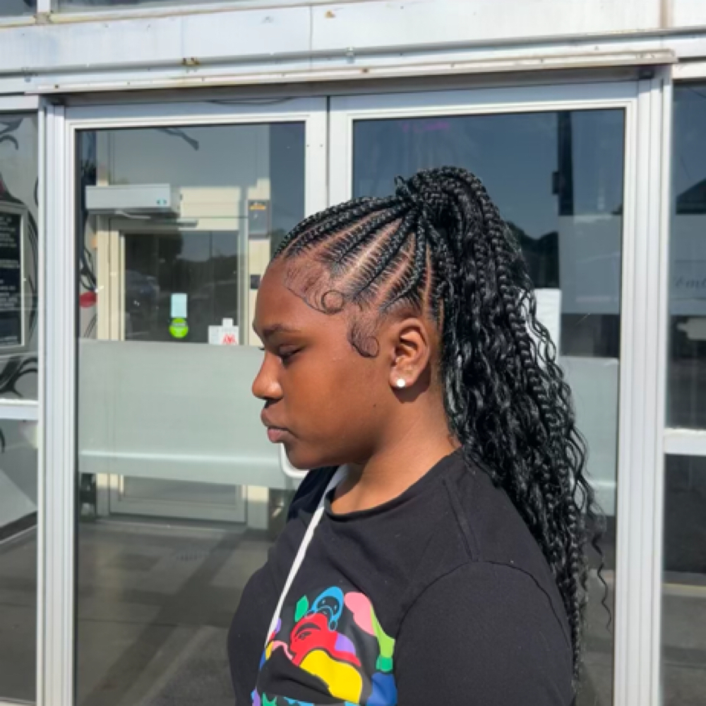 Stitched Feed-ins at Styled by Aliyah J LLC in Milwaukee, WI