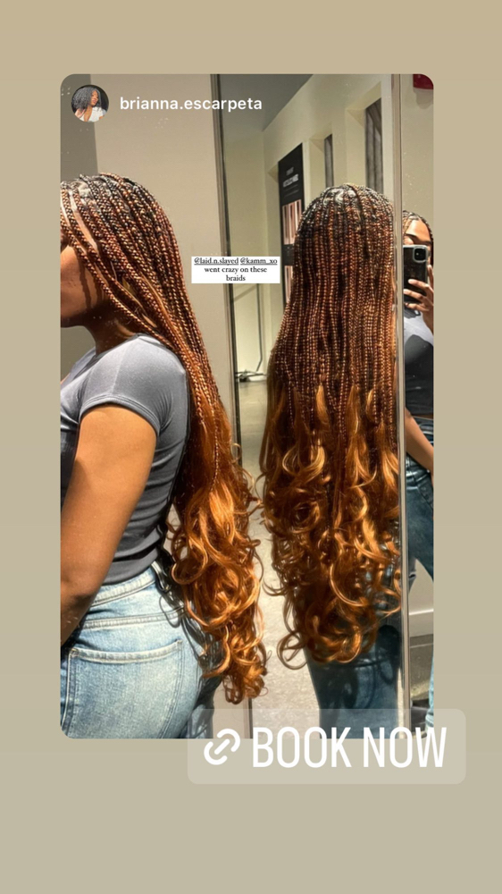Smedium French Curl