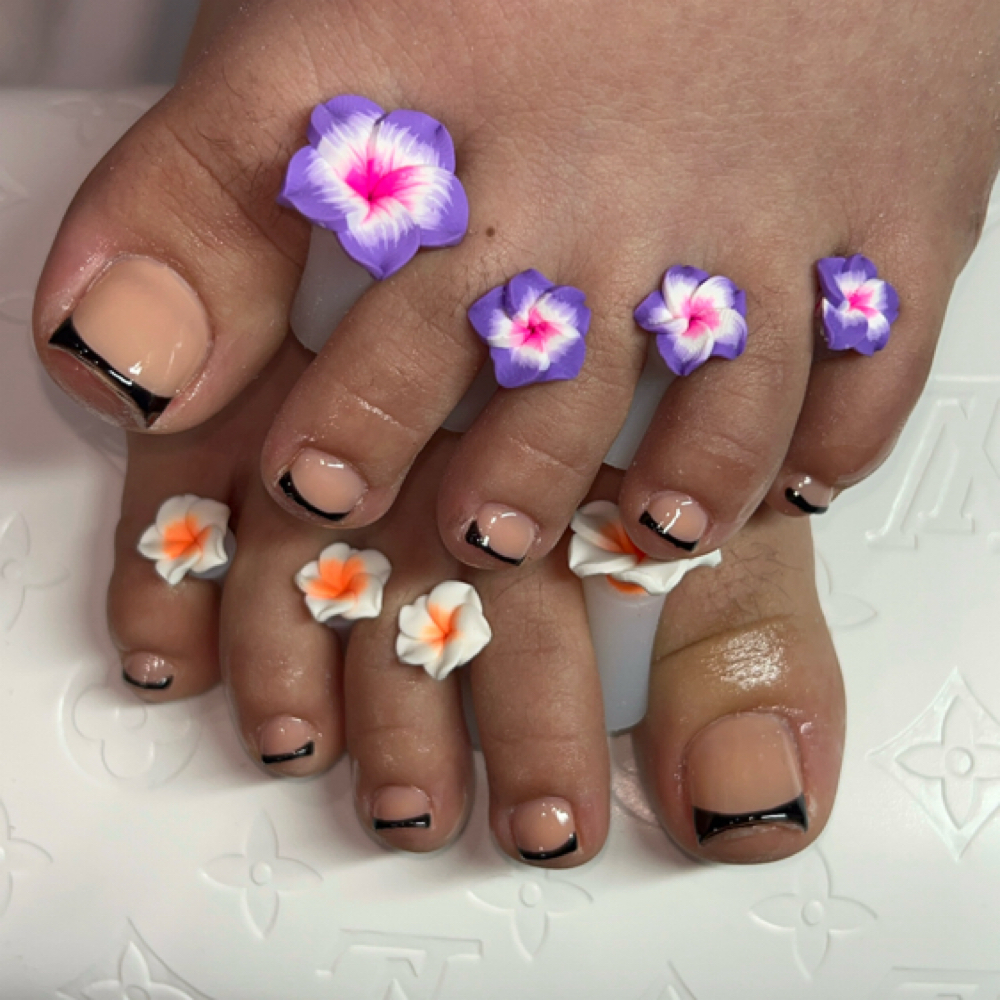 Pedicure at Nails By Ale in Los Angeles, CA
