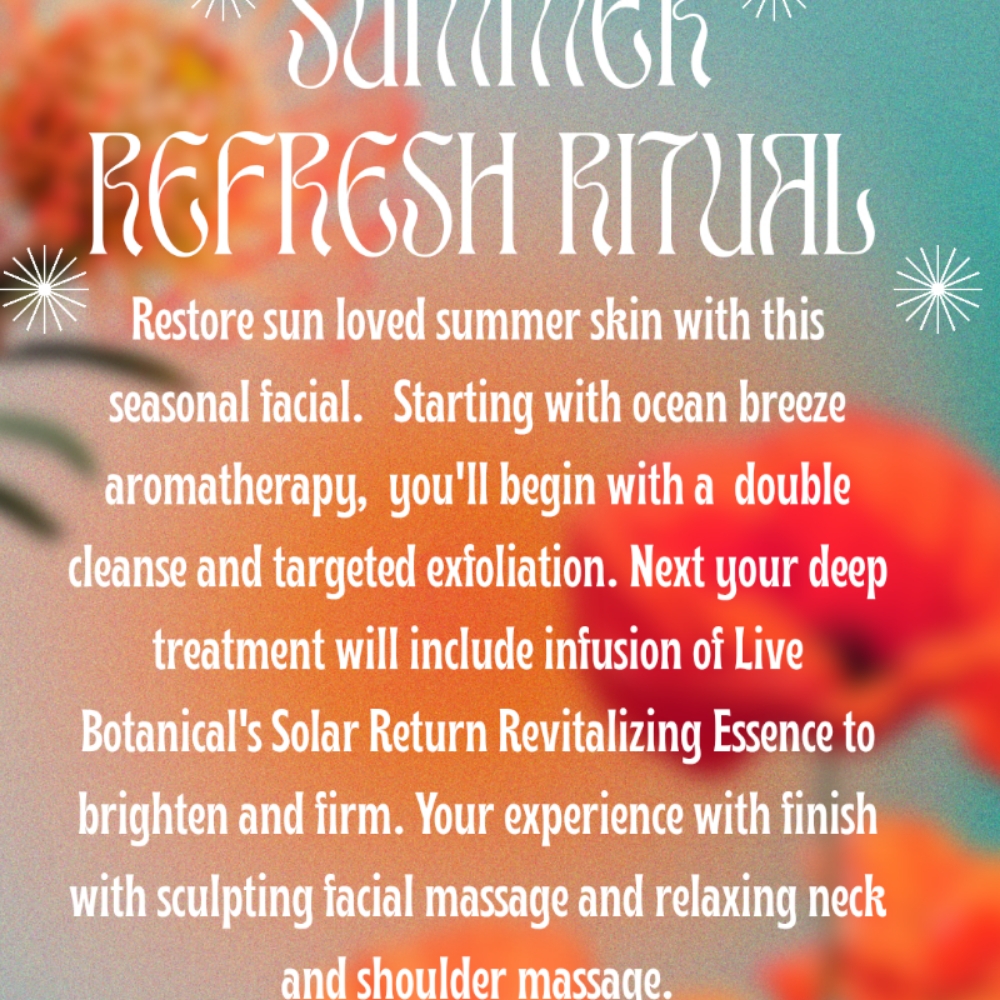 Summer Refresh Ritual at Ritual Skin and Wellness in Asheville, NC
