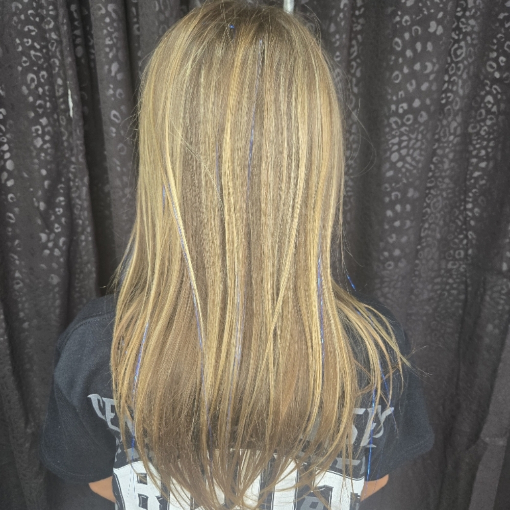 Hair Tinsel at Salon Jolie in Point Pleasant, NJ
