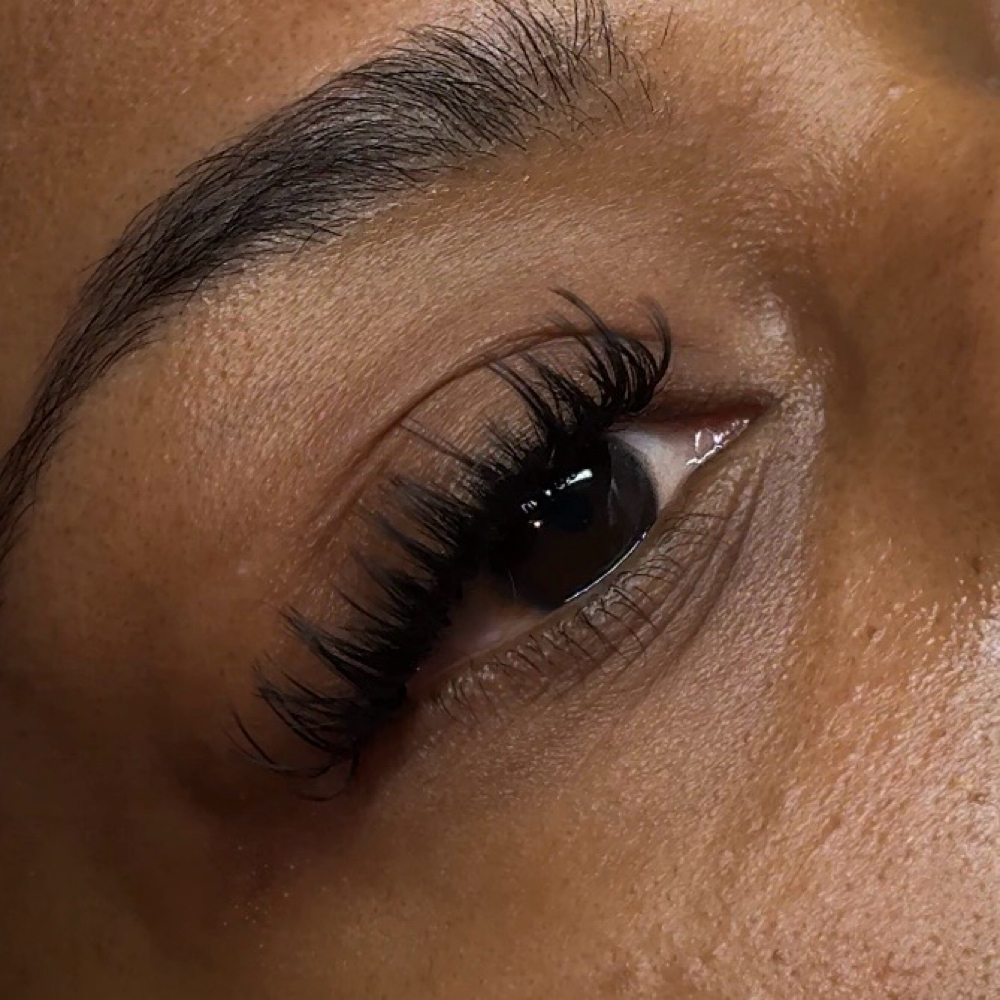 Hybrid Full Set Lash Extensions at Opulence Beauty Bar in Aliquippa, PA