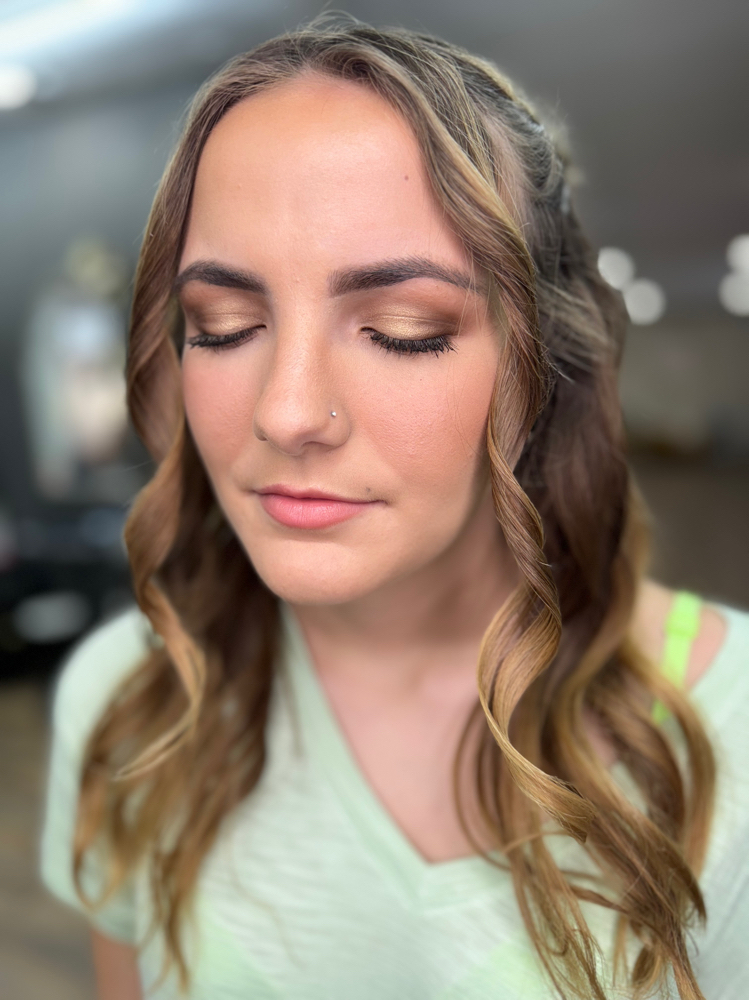 Simple Glam Makeup Application at Selena Martinez in Mount Dora, FL