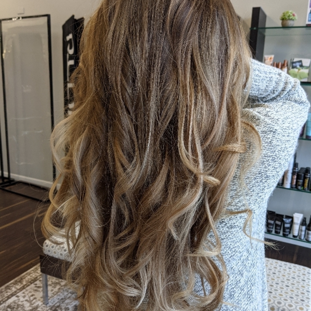 Shampoo Blowdry at The Enchanted Edge hair studio in Snohomish, WA